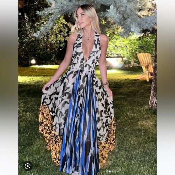 Zara Printed Dress Limited Edition Size Large - Picture 1 of 13